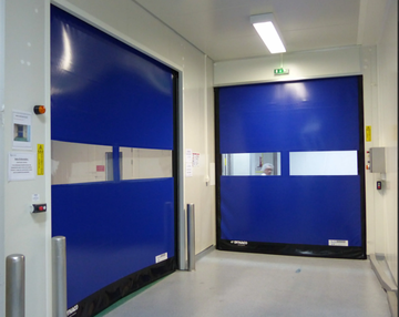 Porte souple industrielle Annecy 74 Haute-Savoie